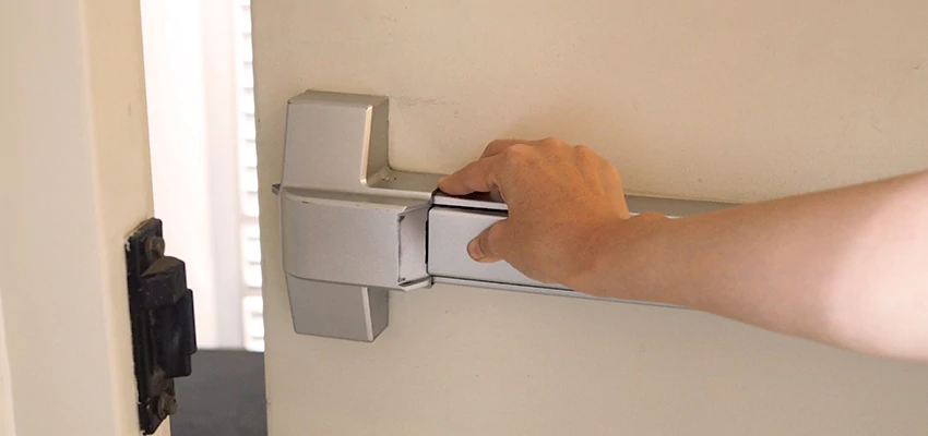 Roller Gate Panic Bar Installation in Stevenson Ranch, California